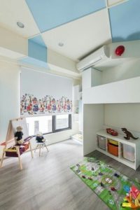 捲簾 大圖輸出捲簾 兒童小孩房捲簾案例